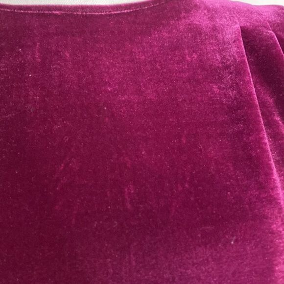 NWOT Tularosa Womens Velvet Plum Goddess Mini Dress - Picture 5 of 9